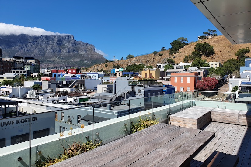 32 Napier Street Apt.502 - balcony and city & Table Mountain view